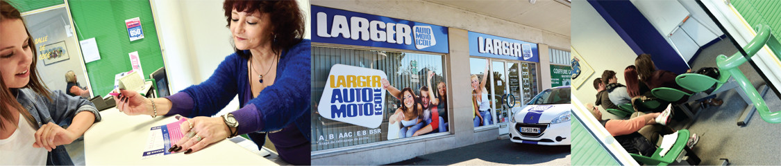 Photo de l'auto ecole du groupe larger à Colmar