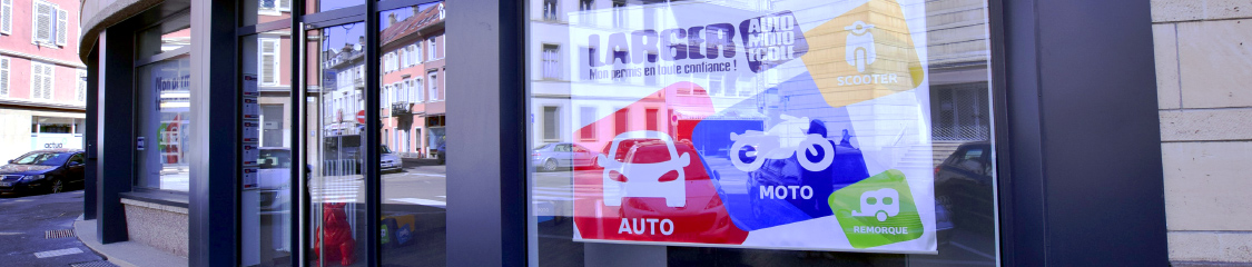 Photo de l'auto ecole du groupe larger à Mulhouse centre ville
