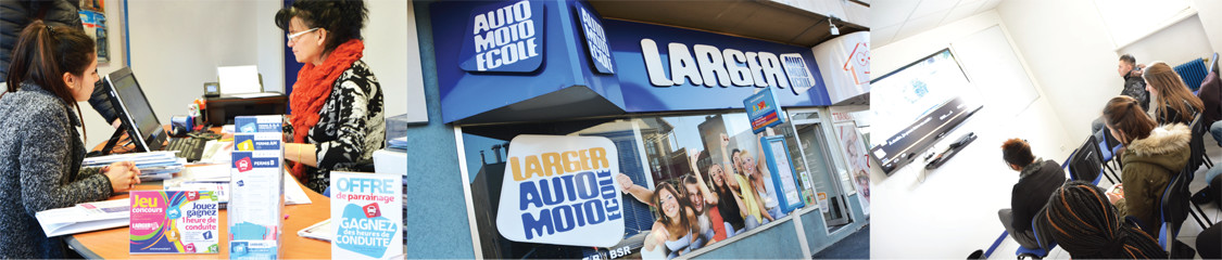 Photo de l'auto ecole du groupe larger à Saint-Louis