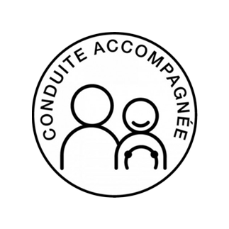 Disque magnétique conduite accompagnée