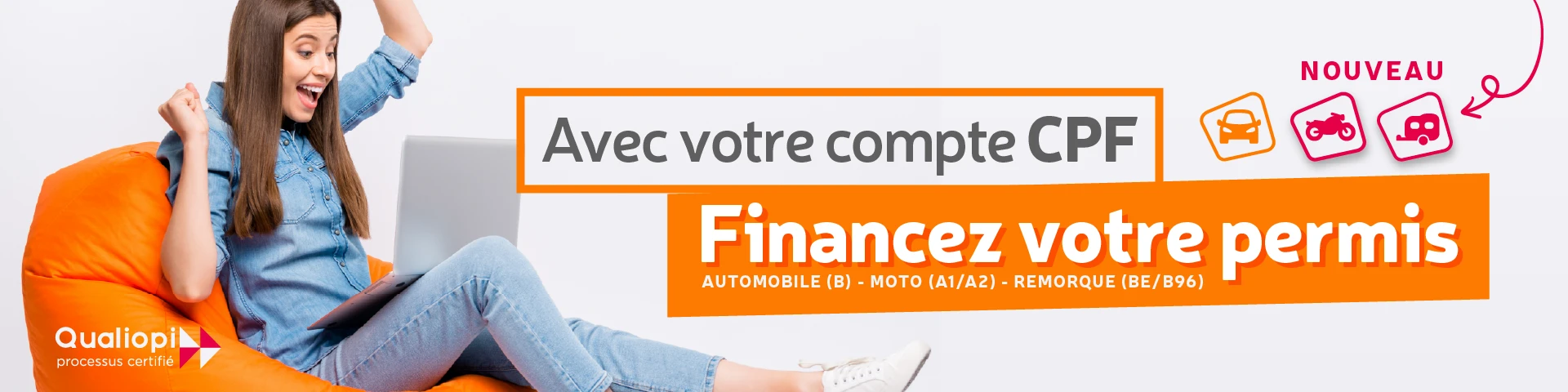 Avec votre compte CPF, financez votre permis !