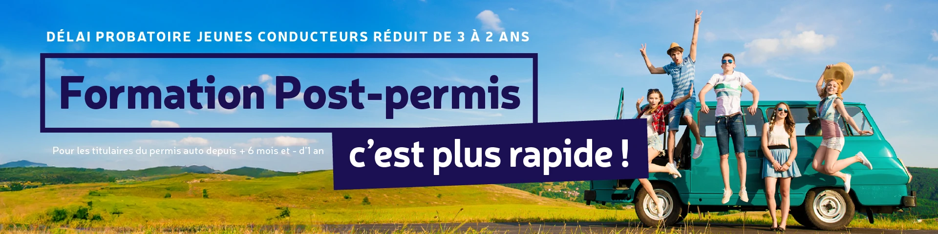 Formation post-permis pour les jeunes conducteurs